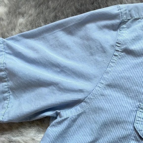 🔥4/$20 Striped Button  Down Tee - Picture 7 of 10